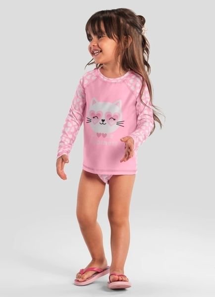Conjunto Praia Brandili com Proteção UV