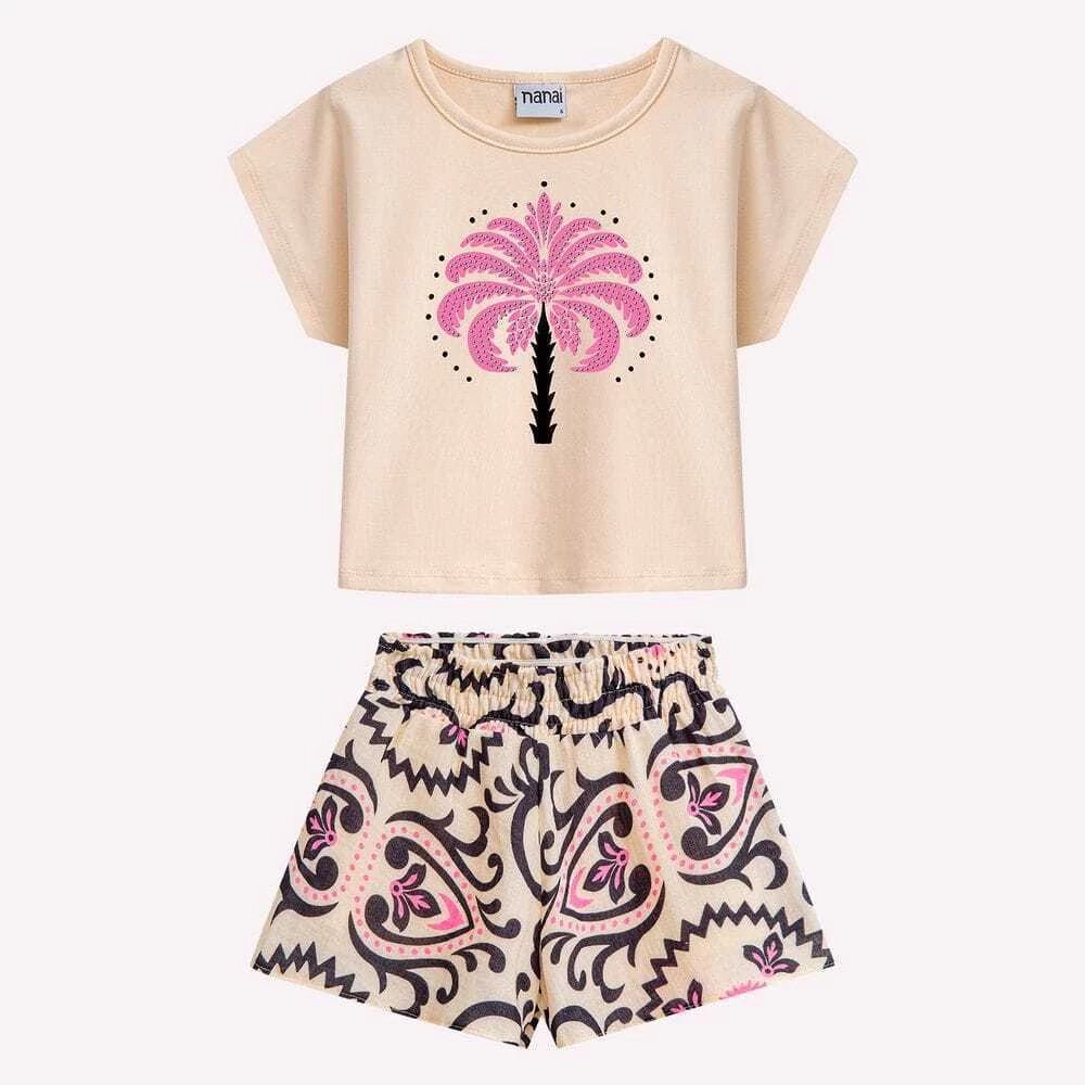 Conjunto Infantil Menina Estampa Nanai, foto 2