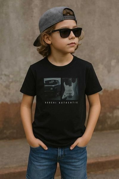 Camiseta Ogochi Infantil Manga Curta Concep