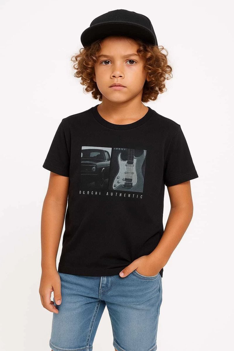 Camiseta Ogochi Infantil Manga Curta Concep, foto 3