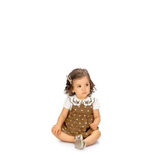 Conjunto Bebê Menina Borboleta Milon