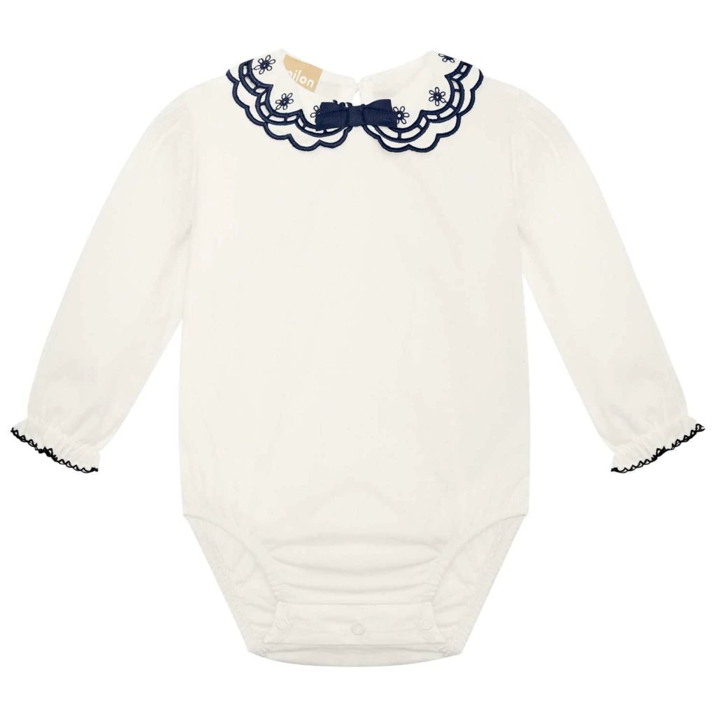 Conjunto Bebê Menina Bordado Milon, foto 2