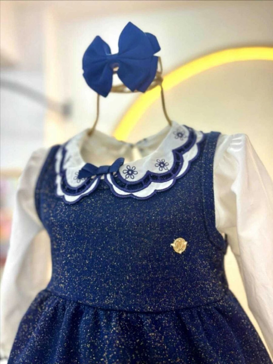 Conjunto Bebê Menina Bordado Milon, foto 5