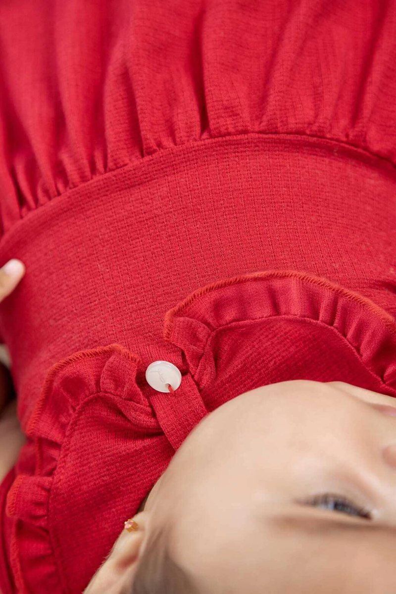 Vestido Letut Vermelho Laço, foto 4