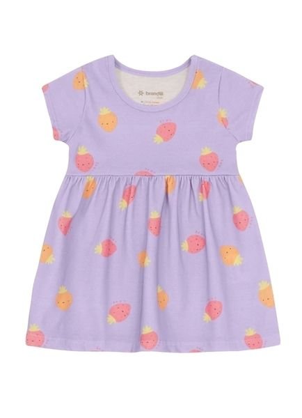 Vestido Brandili Moranguinho/ Coelhinho - Roxo