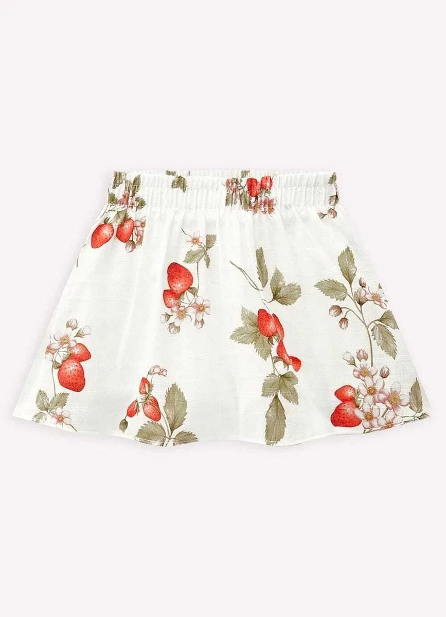 Conjunto Infantil Menina Morango Vermelho- Milon, foto 4
