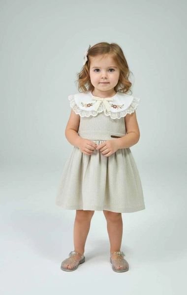 Vestido Jardineira Salopete Renovo Natural MOM