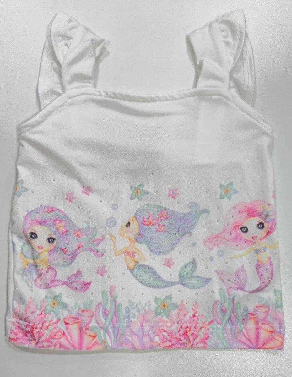 Conjunto Blusa Crepe Sereia e Saia - Menina - Dente DE Leão, foto 3