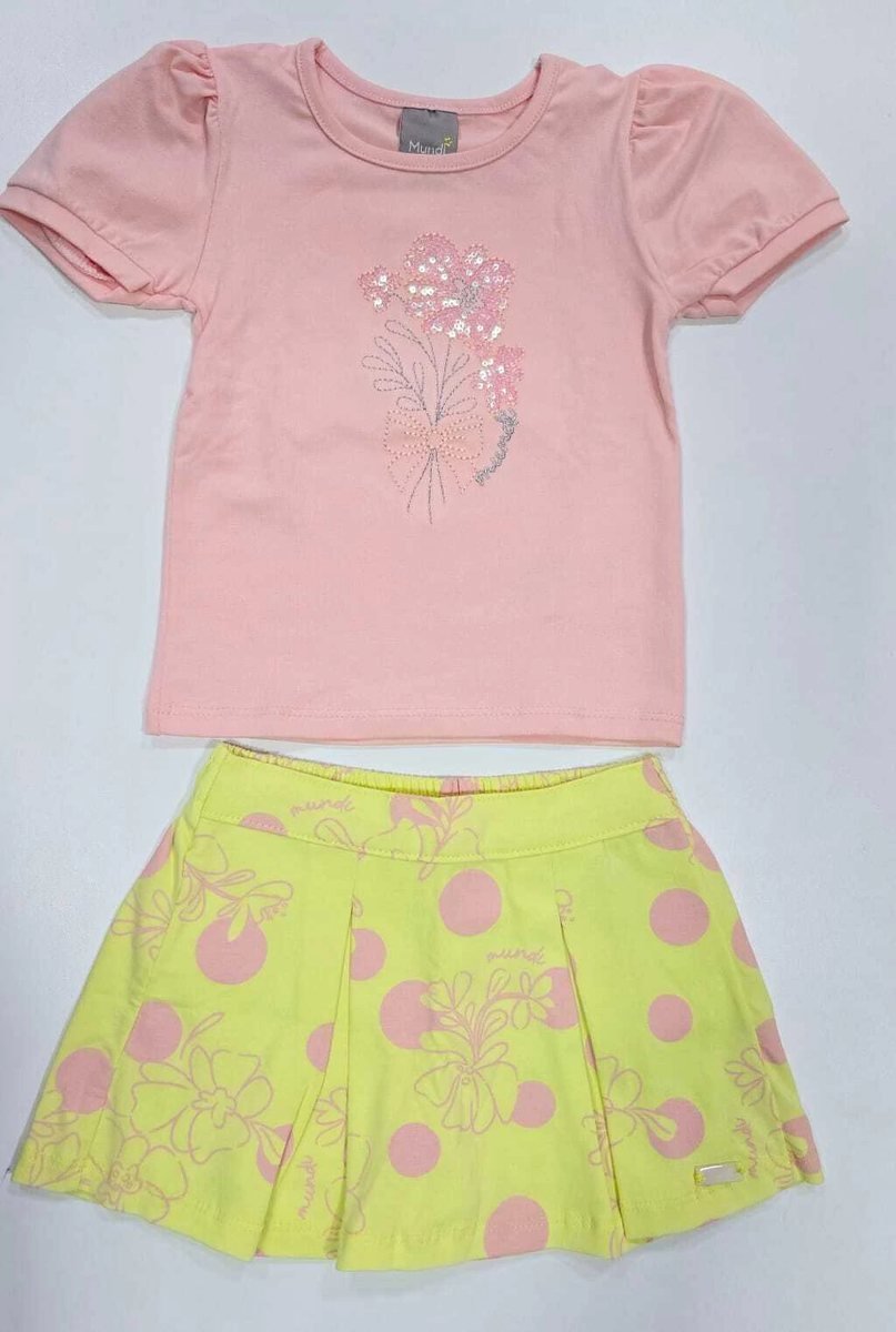 Conjunto Mundi Floral Manga Princesa, foto 2