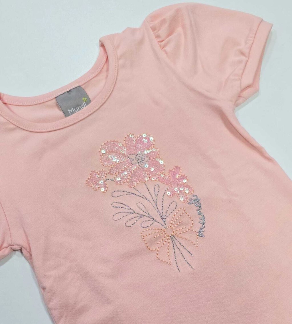 Conjunto Mundi Floral Manga Princesa, foto 4