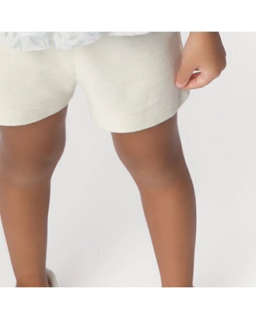 Conjunto Blusa Flor Babados e Shorts - Menina - Dente DE Leão, foto 4