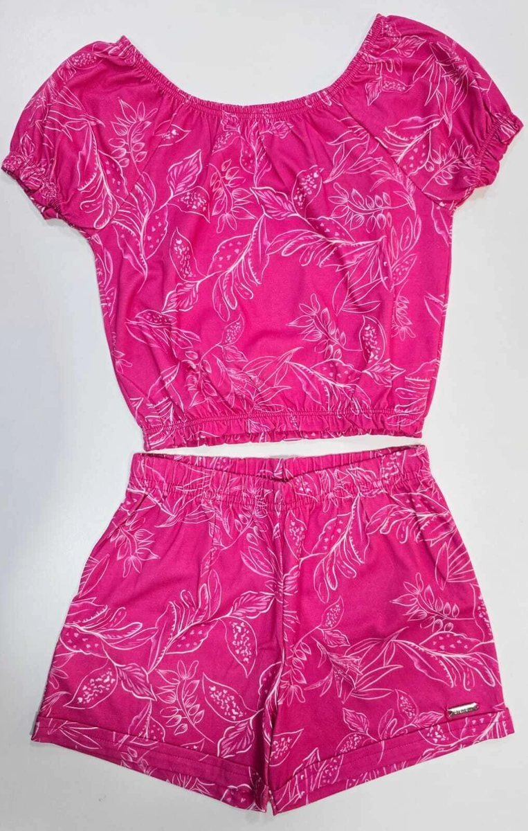 Conjunto Brandili Cropped Ciganinha e Shorts, foto 2