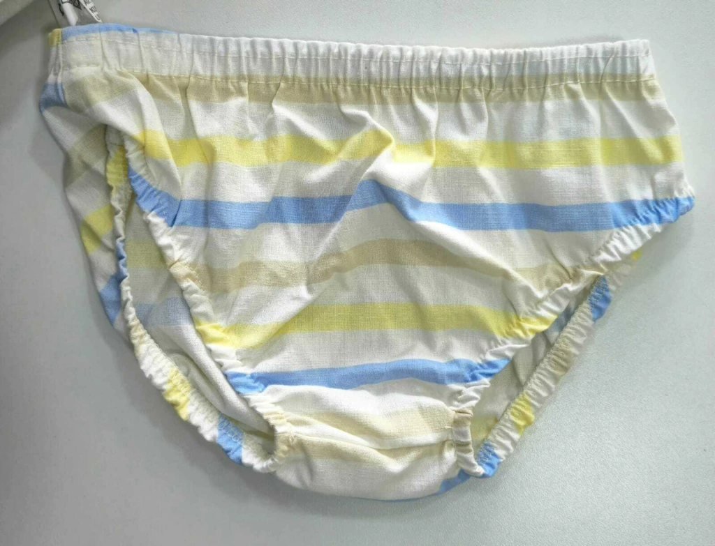 Vestido com Caldinha Tapa Fralda Brandili Mundi em Tricoline Laço, foto 5