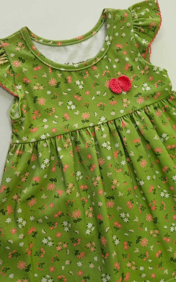 Vestido Brandili Floral com Aplique Crochê, foto 4