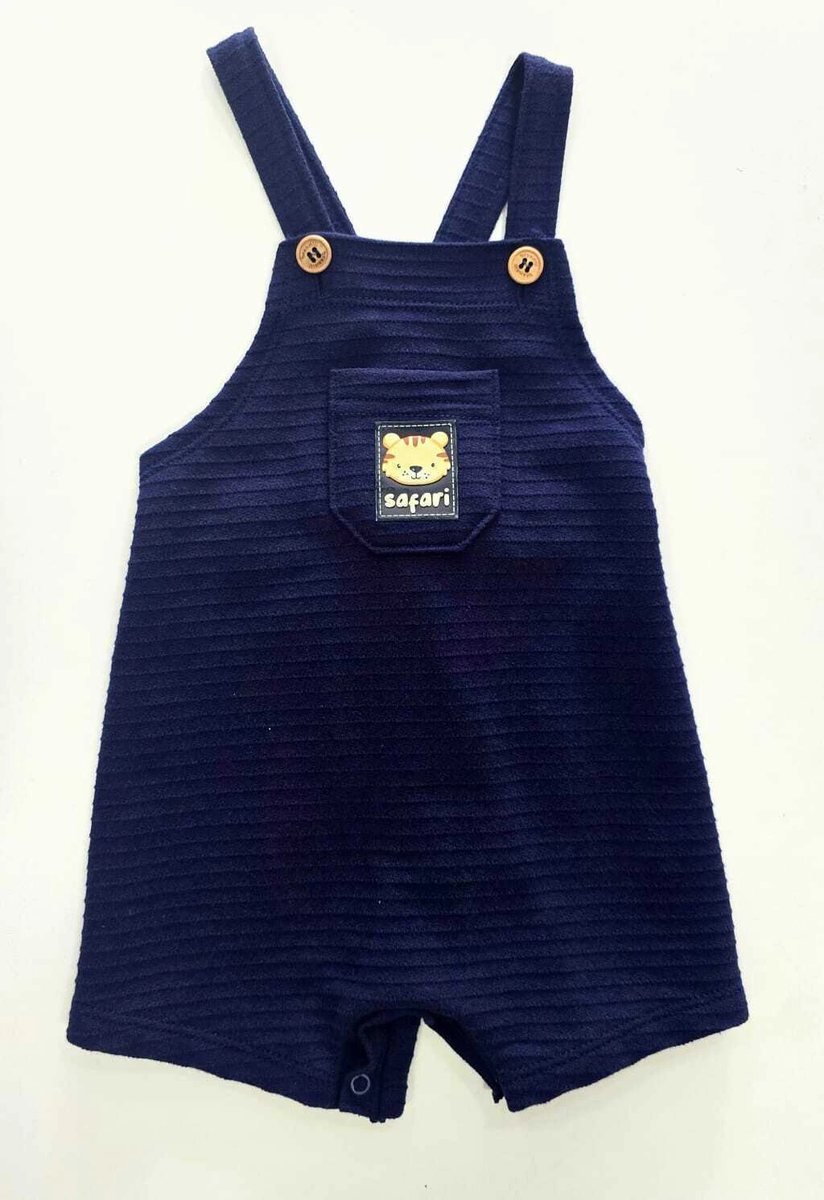 Conjunto Brandili Bebê Menino Camiseta e Macacão Curto Safari, foto 4