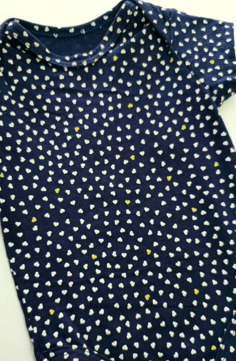 Body Brandili Estampado Menina - Azul Marinho, foto 3