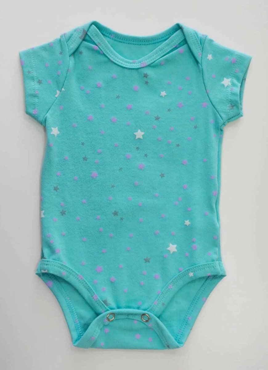 Body Brandili Estampado Menina - Verde Claro