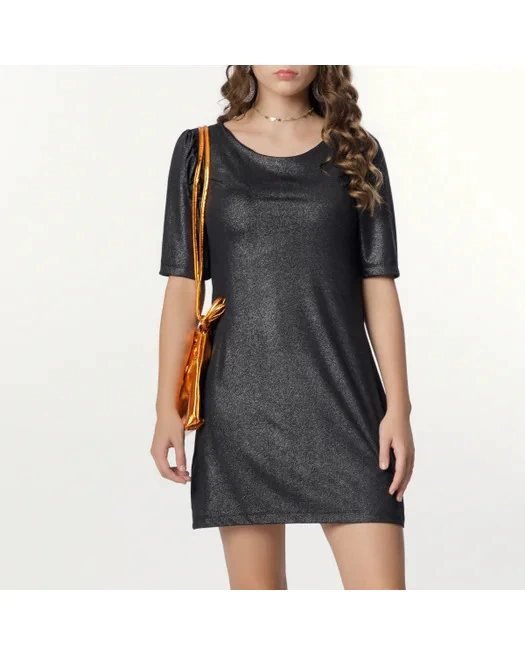 Vestido Dente DE Leão Juvenil Malha Brilho, foto 4