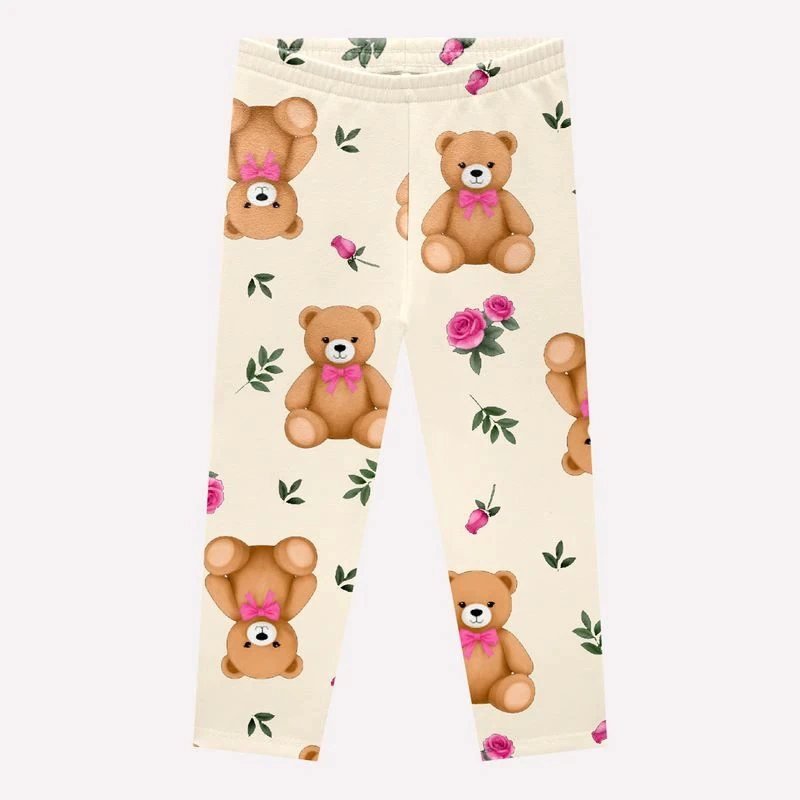Conjunto Infantil Menina Princesa Ursa com Pelinhos Kyly, foto 4