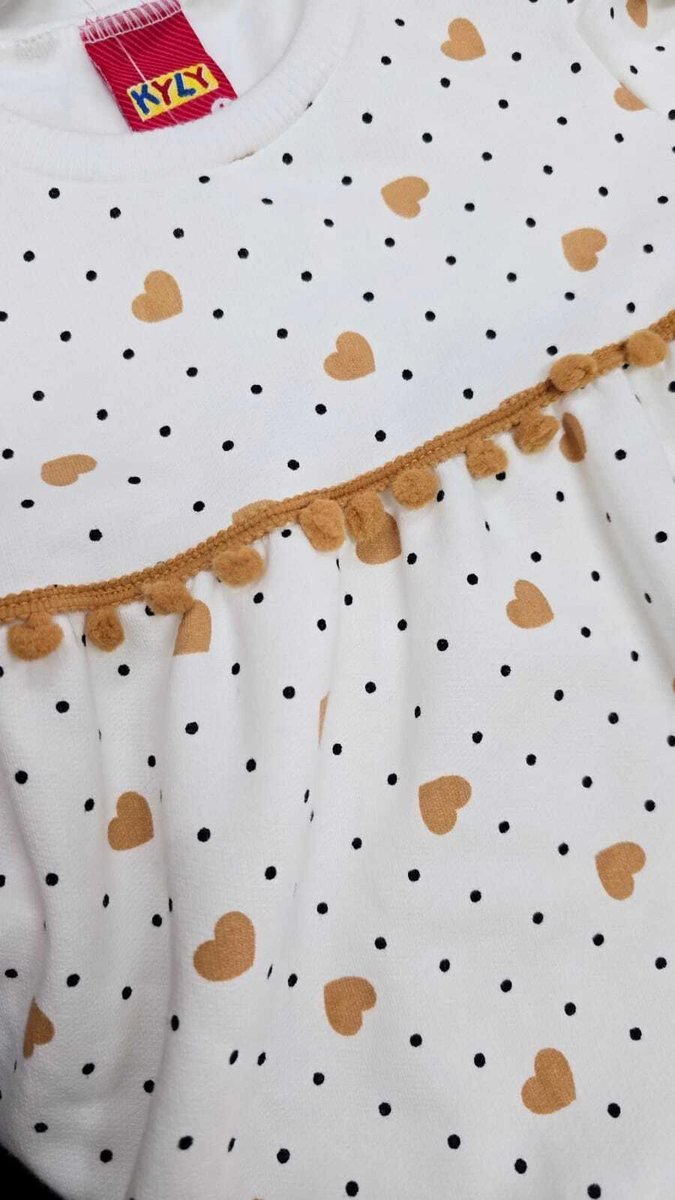 Vestido Infantil Menina Corações Kyly, foto 4
