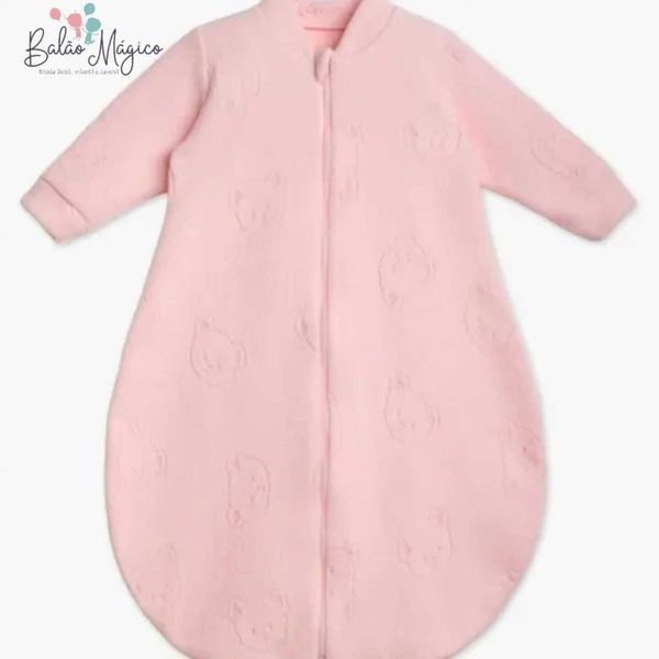 Saco de Dormir Soft Jacquard Térmico Pettenati- Dedeka - Rosa