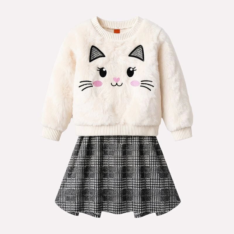 Conjunto Infantil Menina com Pelinhos Kyly, foto 2