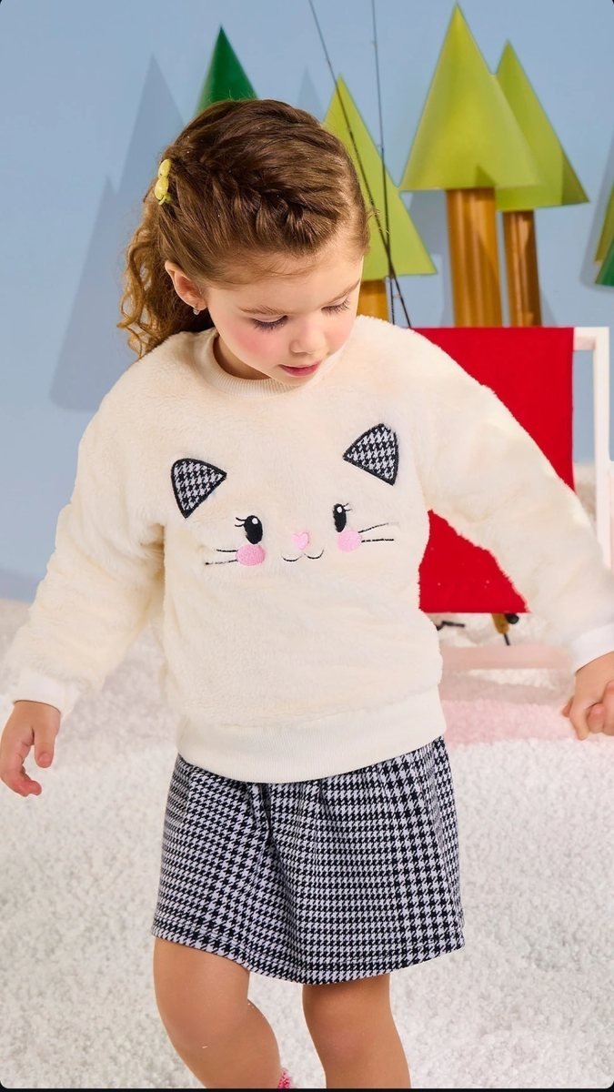 Conjunto Infantil Menina com Pelinhos Kyly, foto 6