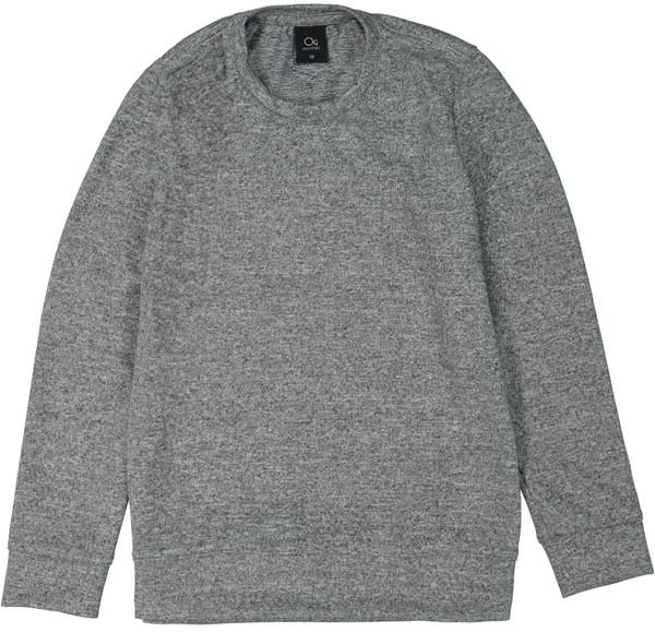 Blusa Tricot Infantil Manga Longa Essencial Ogochi - Cinza
