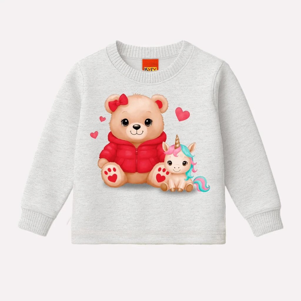 Conjunto Infantil Estampa Ursinha Vermelho - Kyly, foto 3
