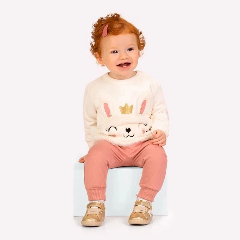 Conjunto Bebê Menina Coelinha Princesa- Kyly