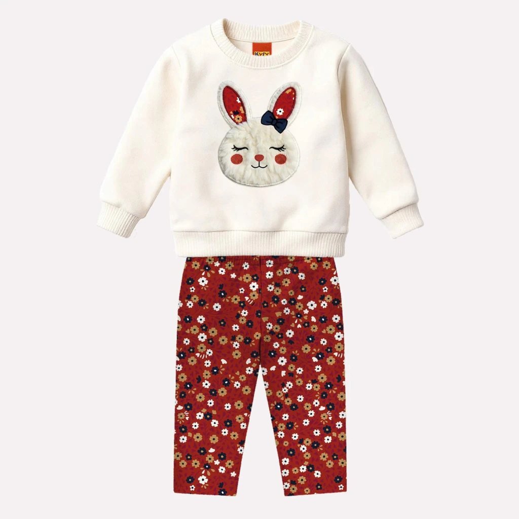Conjunto Infantil Menina Coelinha vermelha- Kyly, foto 2