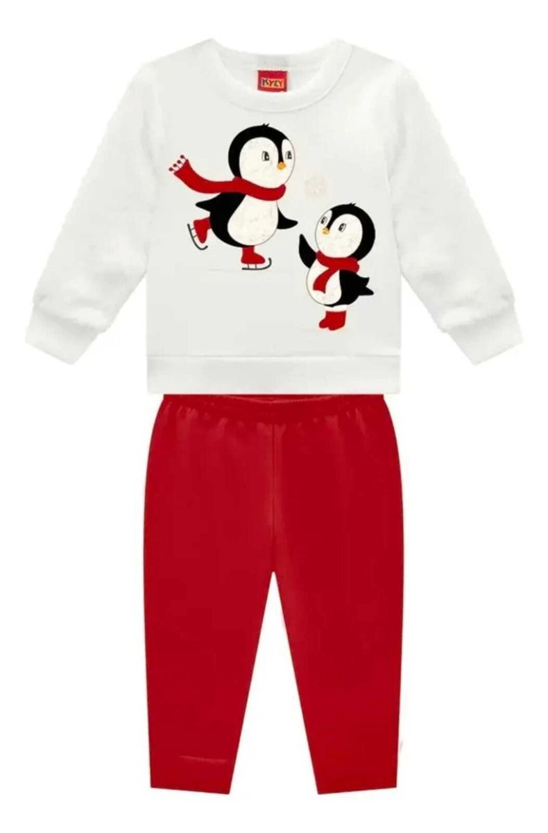 Conjunto Infantil Menina Pinguins - Kyly, foto 2