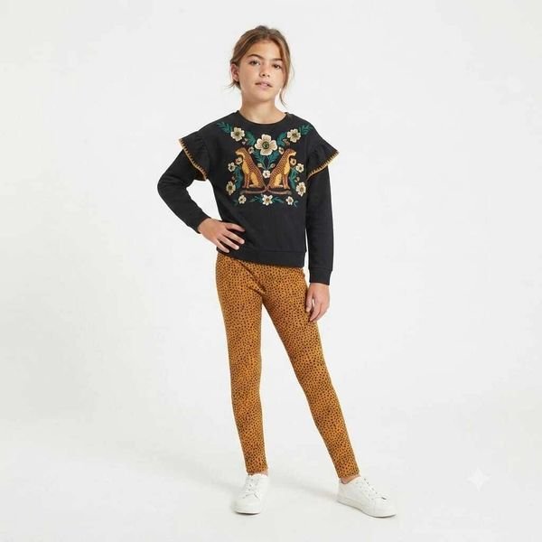 Conjunto Infantil Menina com Strass Nanai
