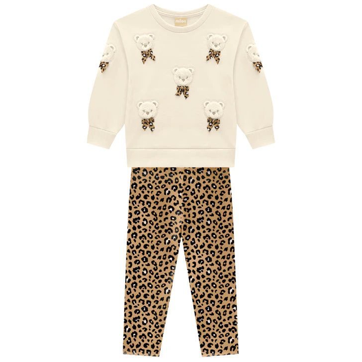 Conjunto Milon Infantil Menina Bordado, foto 2