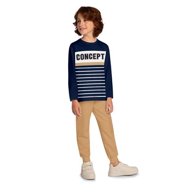 Conjunto Infantil Menino Lettering Kyly