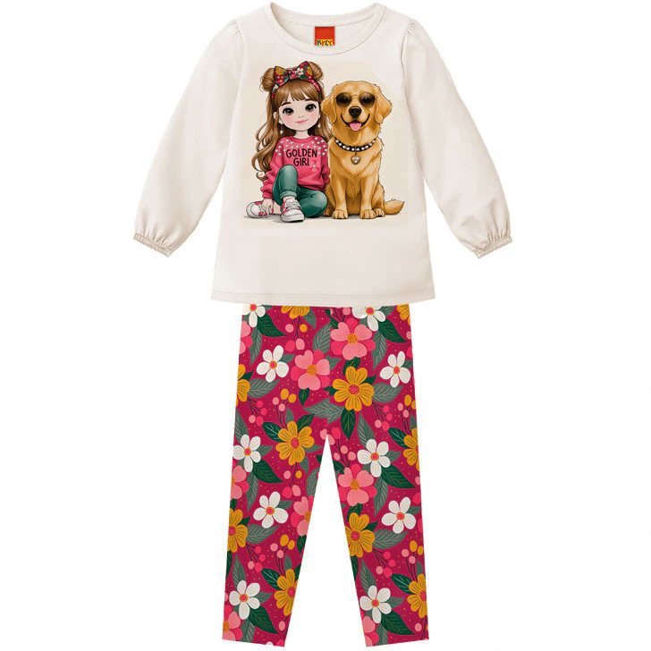 Conjunto Infantil Menina com Strass Kyly, foto 2