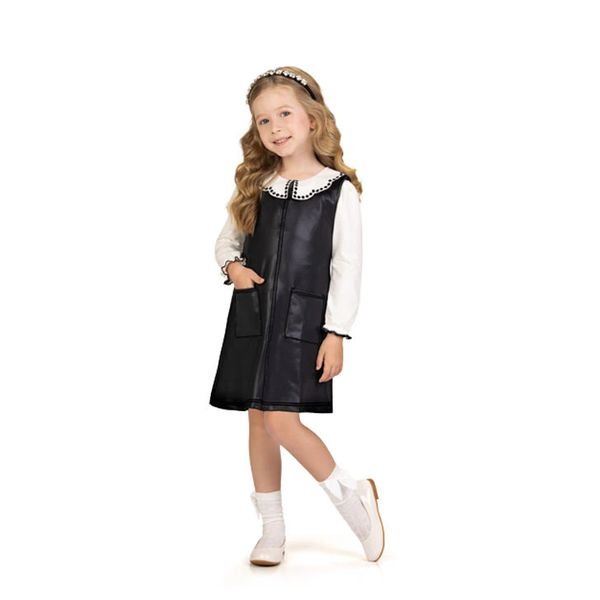 Conjunto Infantil Menina Preto Milon
