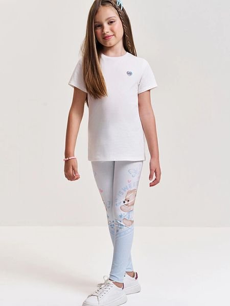 Legging Cinti em Suplex Azul Porcelana