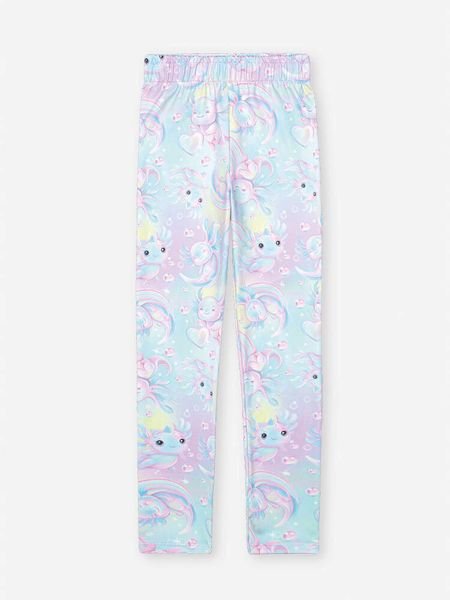 Legging Cinti Rosa Confete - Rosa Barbie- Lilas Bruma - Lilas Bruma - Fundo do Mar