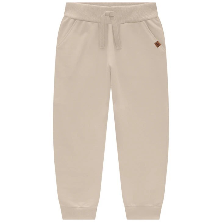 Calça Infantil Menino Lisa Milon - Amendoa