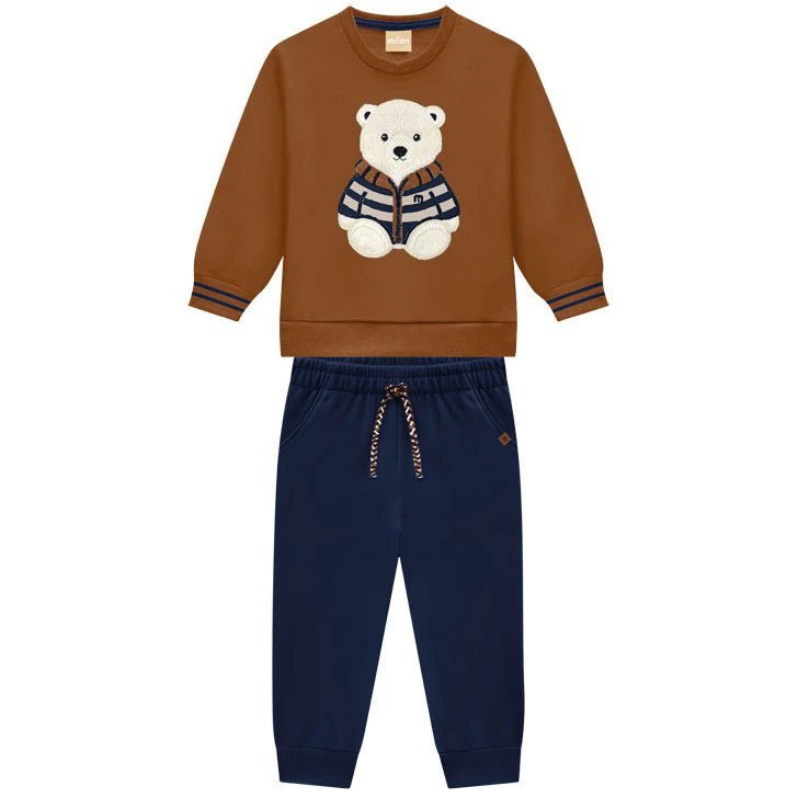 Conjunto Infantil Menino Urso Milon, foto 2