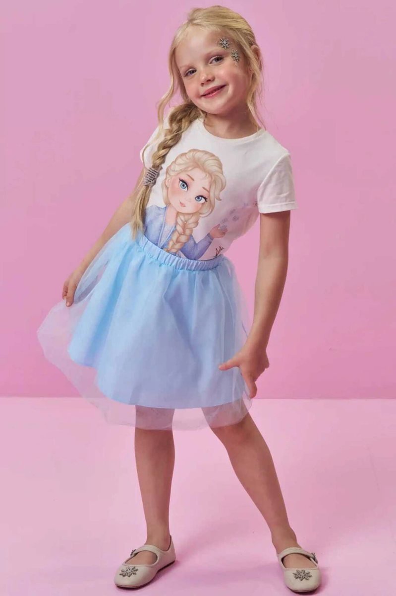 Saia em Tule Kukiê Infantil Menina