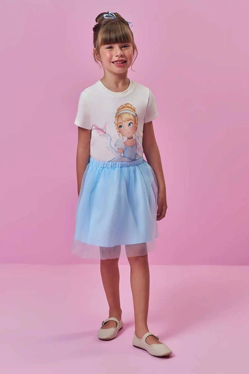 Saia em Tule Kukiê Infantil Menina, foto 5