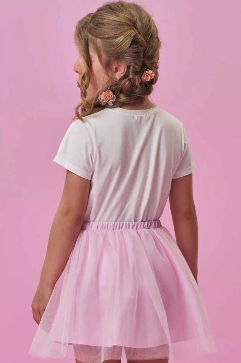 Blusa Meia Malha Kukiê Infantil Menina - Rapunzel, foto 2
