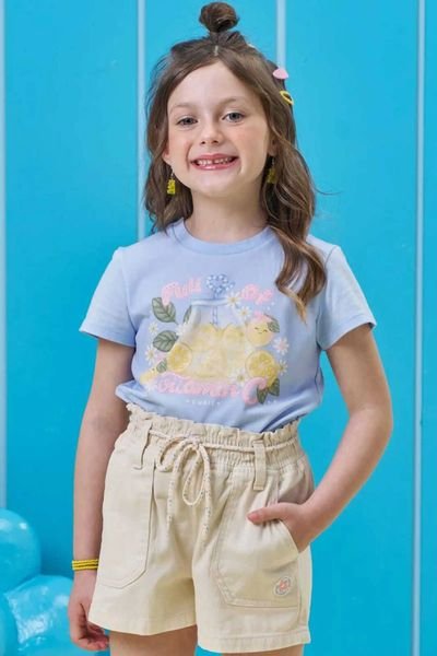 Blusa em Meia Malha Kukiê Infantil Menina