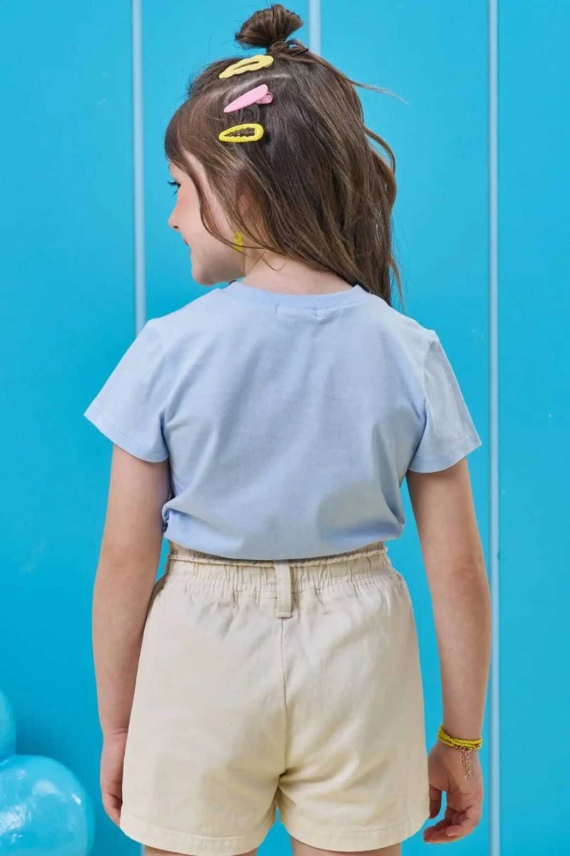 Blusa em Meia Malha Kukiê Infantil Menina, foto 2