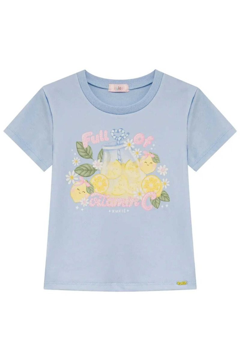 Blusa em Meia Malha Kukiê Infantil Menina, foto 4