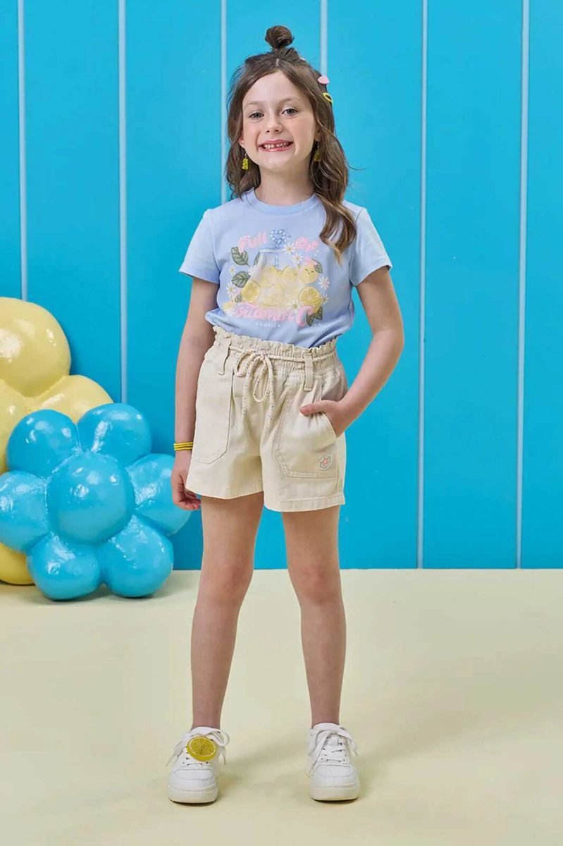 Blusa em Meia Malha Kukiê Infantil Menina, foto 5