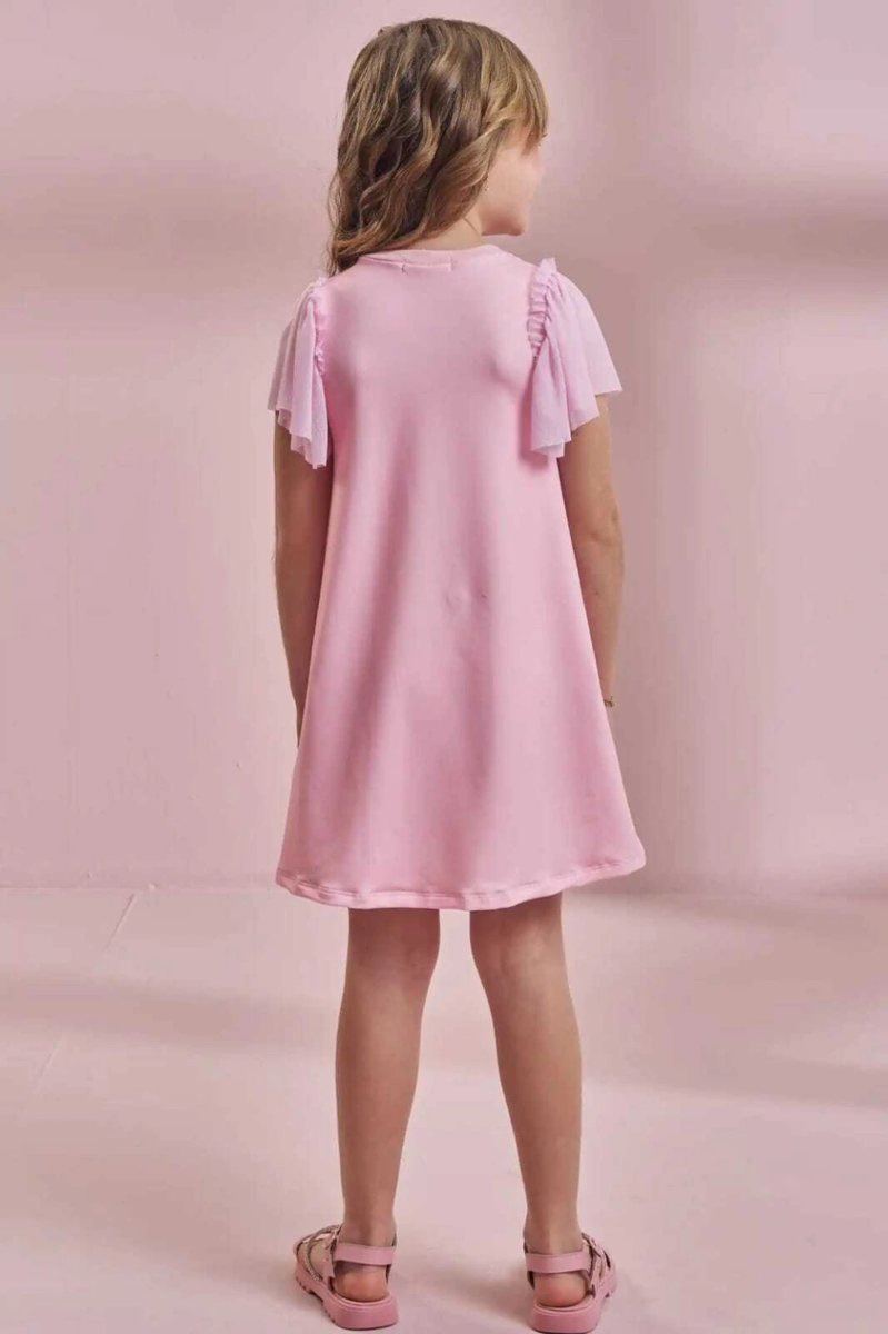 Vestido em Molecotton Kukiê Infantil Menina, foto 2