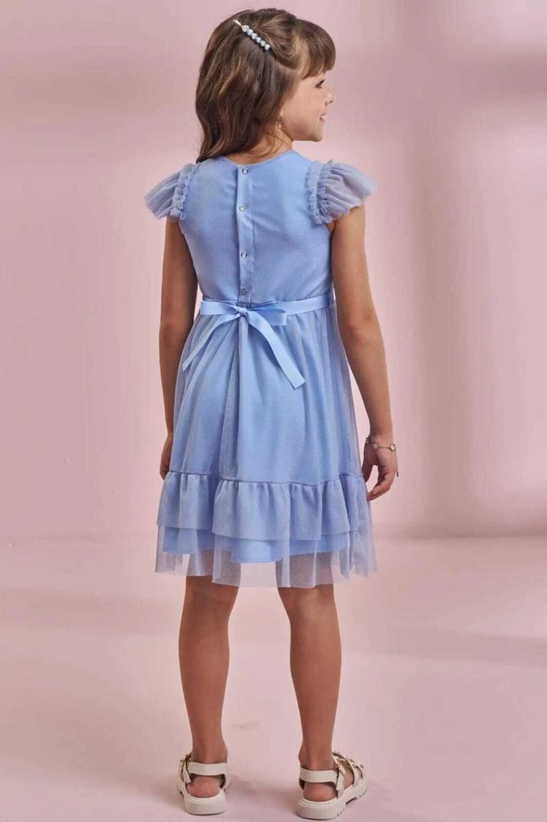 Vestido em Tule com Elastano Kukiê Infantil Menina, foto 2